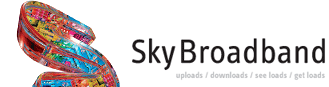 Sky Broadband - uploads / downloads / see loads / get loads